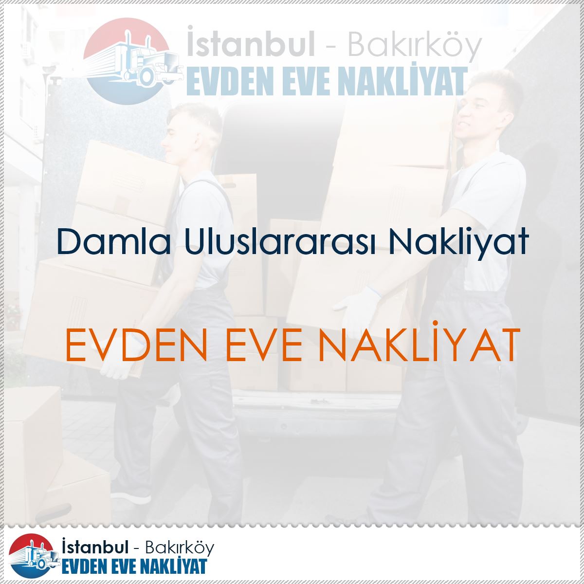 Damla Uluslararası Nakliyat : Kapak Görseli