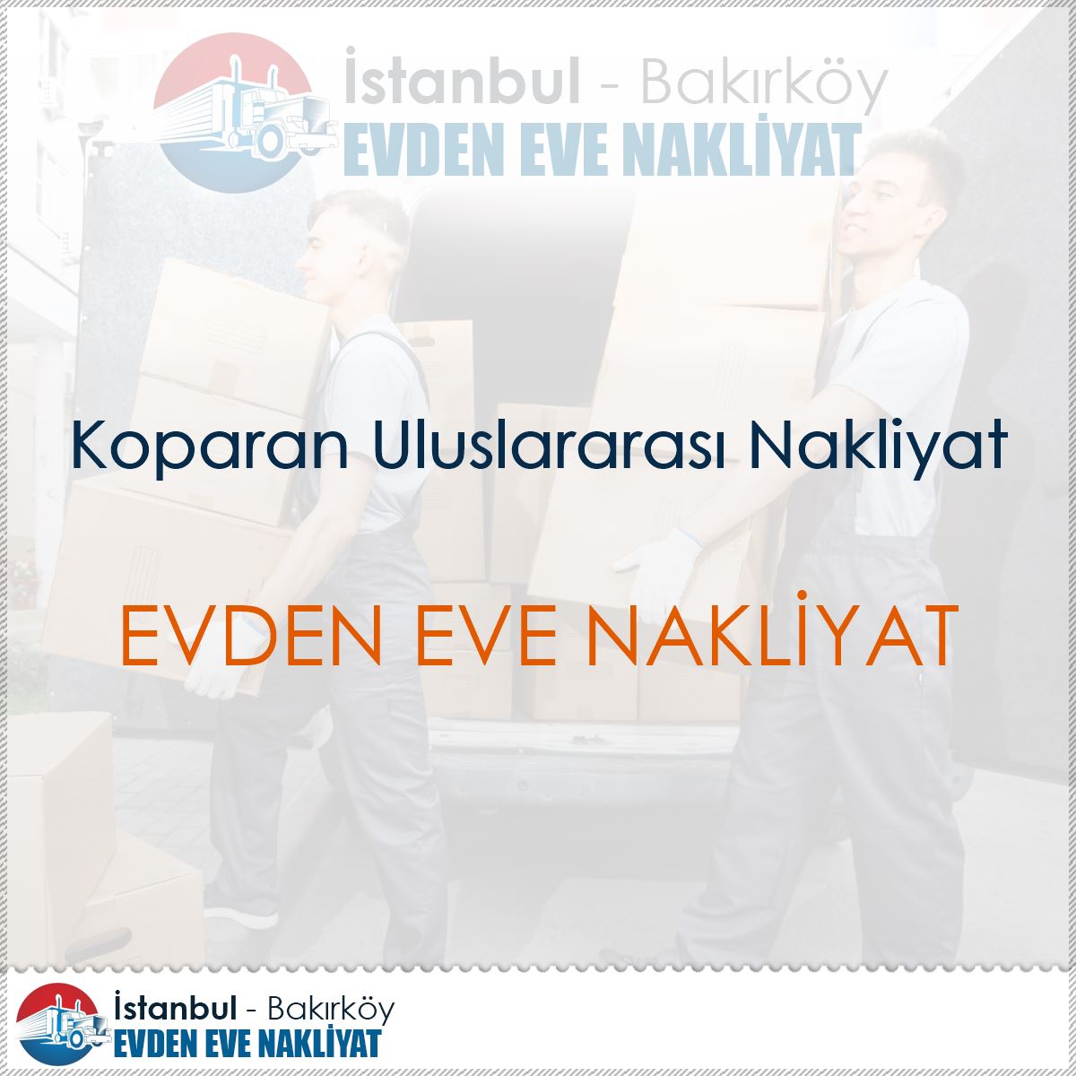 Koparan Uluslararası Nakliyat : Kapak Görseli